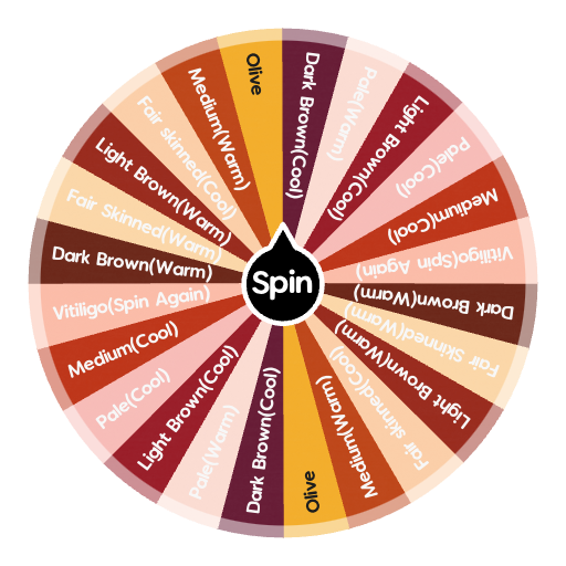 Skin Color | Spin the Wheel - Random Picker