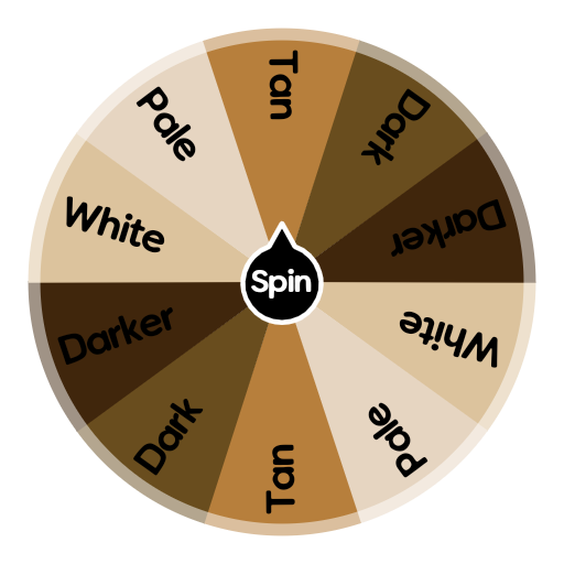 Skin Color Spin The Wheel Random Picker