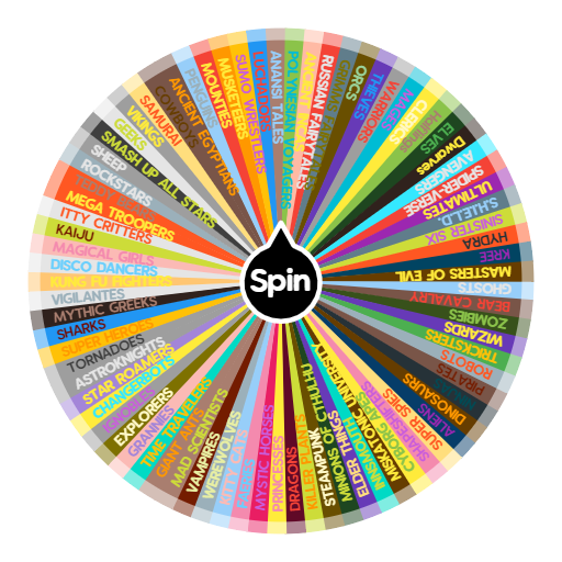 SMASH UP RANDOMIZER Spin The Wheel App