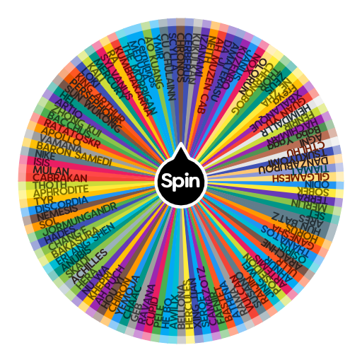 SMITE GOD WHEEL UPDATED 2021 | Spin the Wheel - Random Picker