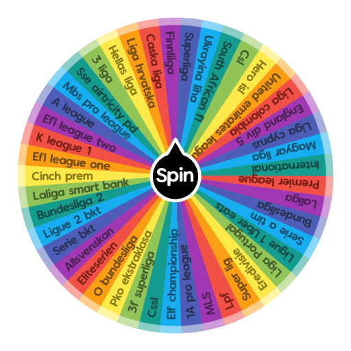 Soccer league | Spin the Wheel - Random Picker