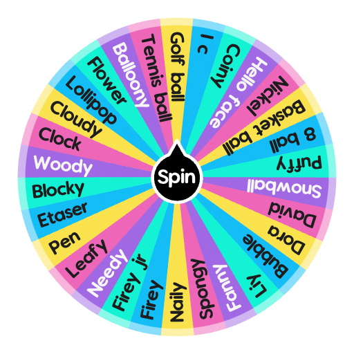 Is Pen from BFB the Best?  Spin the Wheel - Random Picker
