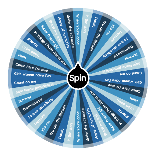 Songs Spin The Wheel Random Picker