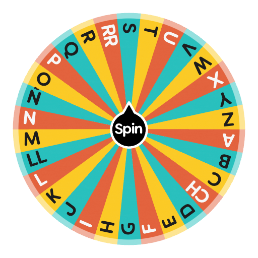 Spanish alphabet luni | Spin the Wheel - Random Picker