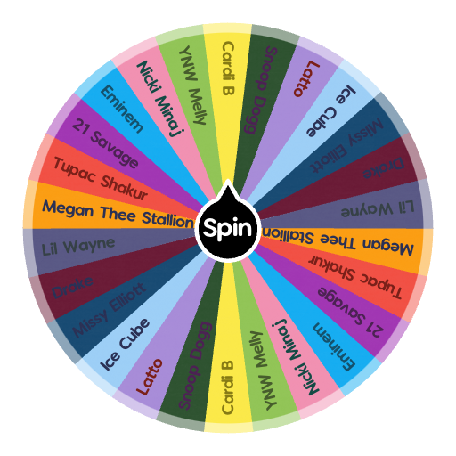 Spin The Wheel Until You Get A Better Rapper Than... Spin the Wheel