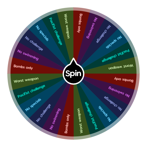 Splatoon 2 online challenges | Spin The Wheel App