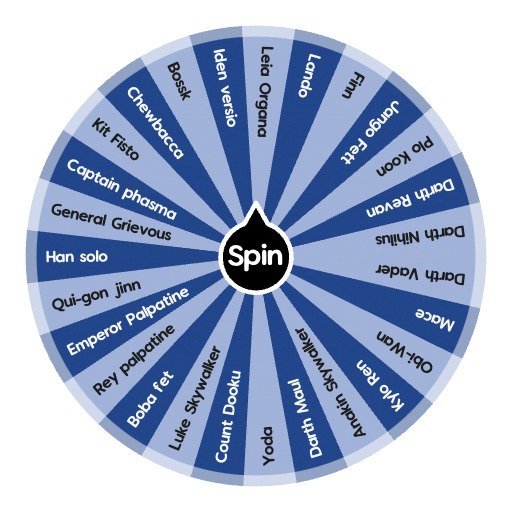 Star Wars🪐🌌 Spin The Wheel App