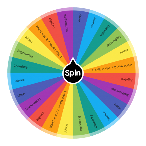 Study book weel 📚 | Spin the Wheel - Random Picker