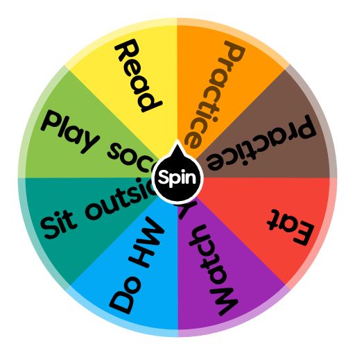 Stuff to do Spin the Wheel Random Picker