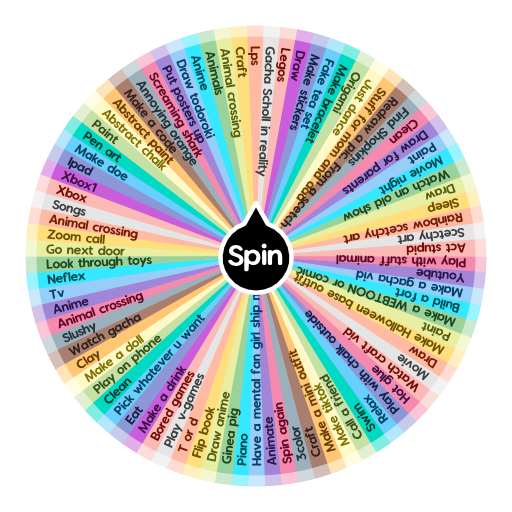 DIY Spinner Prize Wheel - U Create