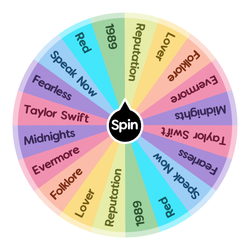 Taylor Swift Albumbs | Spin the Wheel - Random Picker