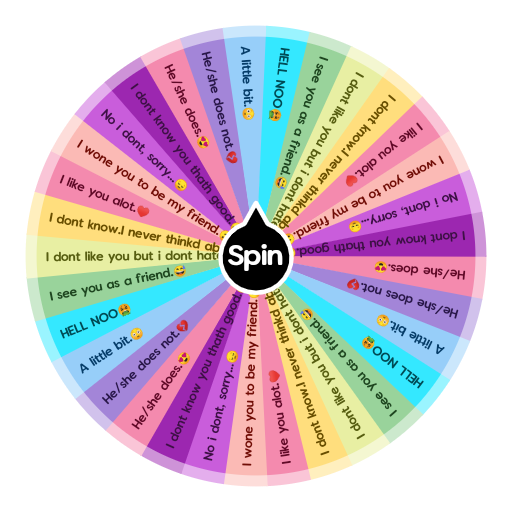 Love Tester <3  Spin the Wheel - Random Picker