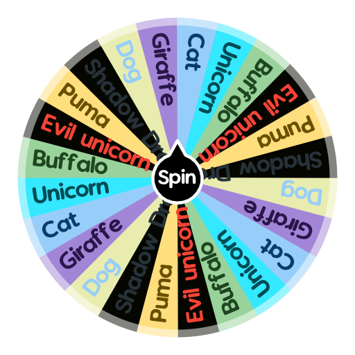 Lol, i made a wheel of names with all adopt me pets on it and kept spinning  but never got a leg
