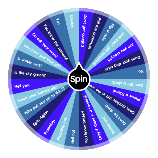 The Magic 8Wheel Spin the Wheel Random Picker