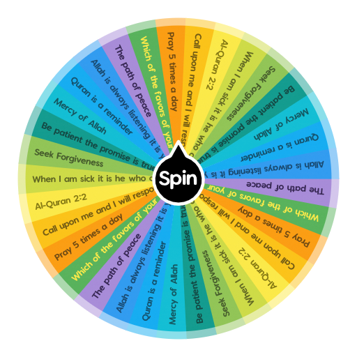 The path of peace | Spin The Wheel App