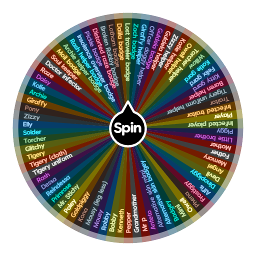 The piggy battle skins | Spin The Wheel App