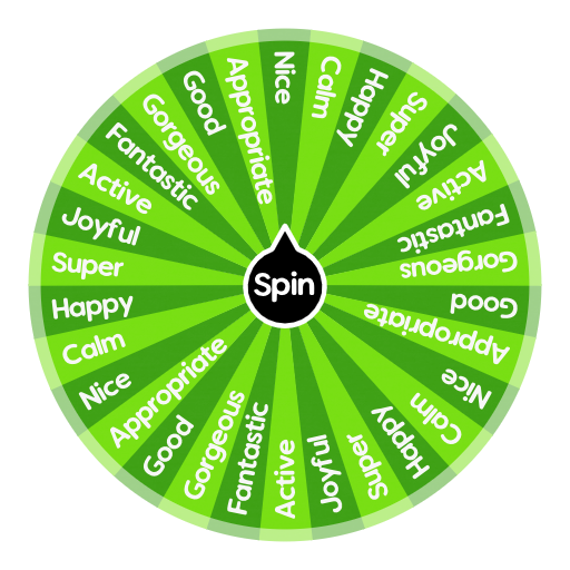 The Positive Wheel Spin the Wheel Random Picker