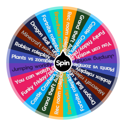 The roleplay games spin wheel | Spin the Wheel - Random Picker