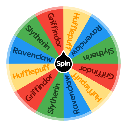 The sorting hat Spin The Wheel App