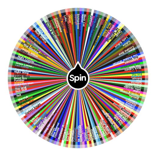 The Ultimate Marvel/ DC Matchup! | Spin The Wheel App