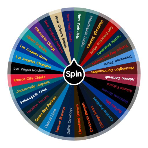 Random Nfl Team Wheel Online