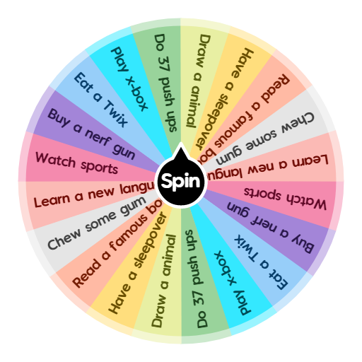 The Wheel Of Random Spin The Wheel App Share the wheel of fortune results w...