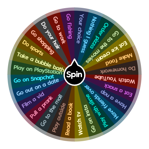 Things to do Spin The Wheel App