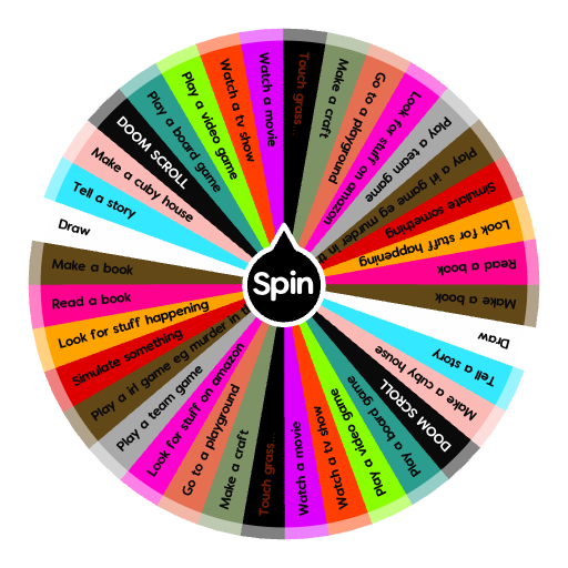 Things to do for fun or when ur bored | Spin The Wheel - Random Picker
