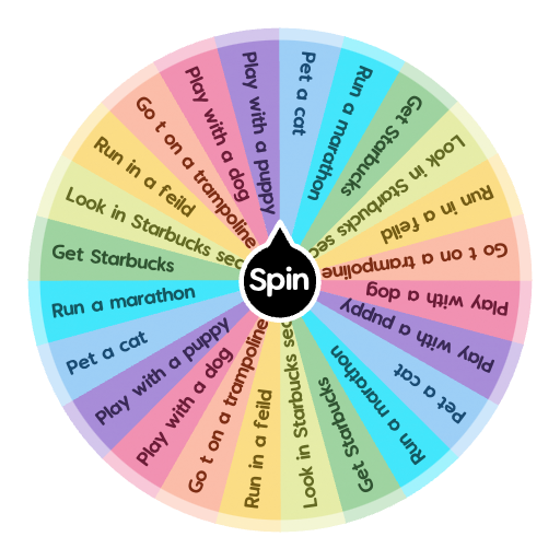 The Game of Life  Spin the Wheel - Random Picker