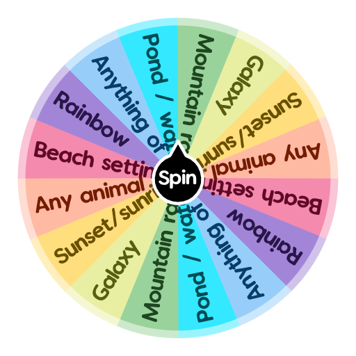 Things to draw | Spin The Wheel App