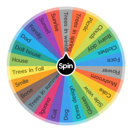 Things to draw Spin The Wheel App