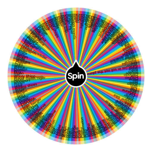 things to draw(Spin more than once) (ALOT of things) Spin The Wheel App