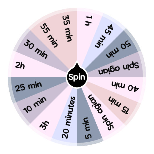 Time Random Whach Time chooser | Spin The Wheel - Random Picker