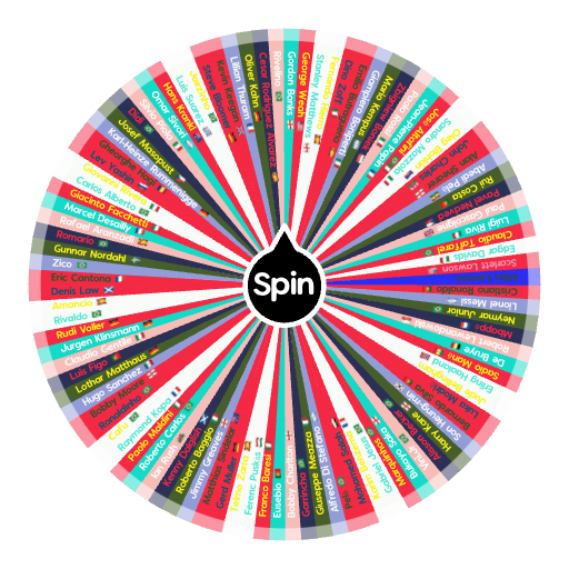 Top 100 Soccer Players | Spin the Wheel - Random Picker