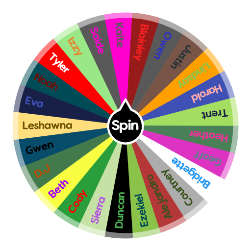Total Drama (OT contestants) | Spin The Wheel App