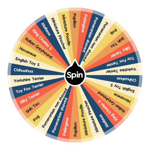 Toy dogs Spin the Wheel Random Picker