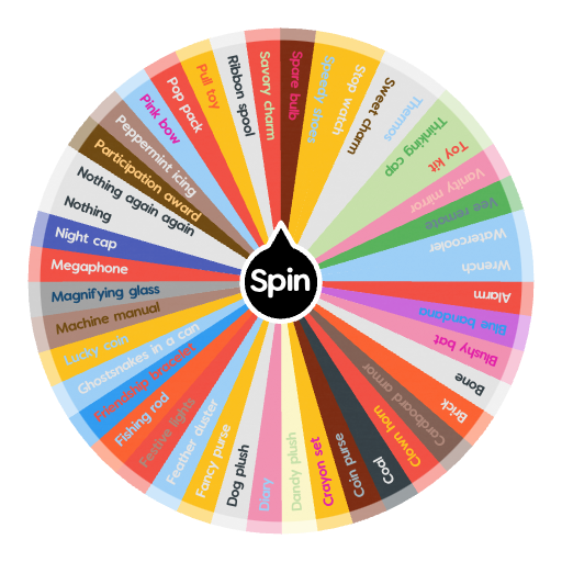 Random Accessories Wheel Trinkets wheel 2279 | Spin The Wheel - Random Picker