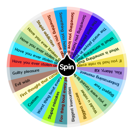 Truth Spin The Wheel App