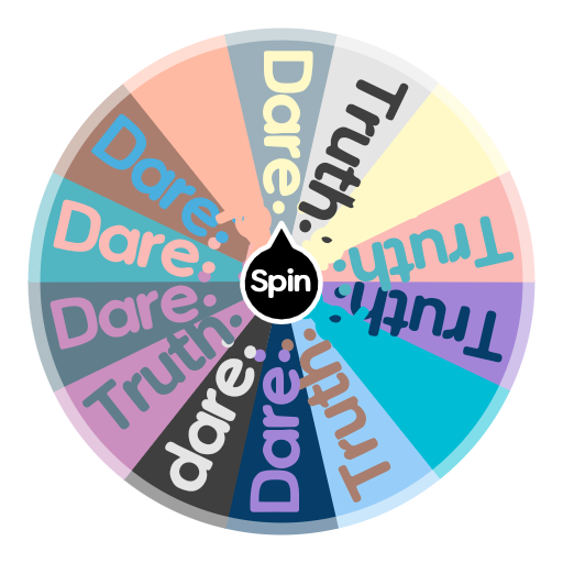 Truth or dare Spin The Wheel App
