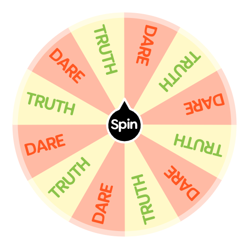 Truth Or Dare Game Choose One Group Can Ask Questions Spin The Wheel App