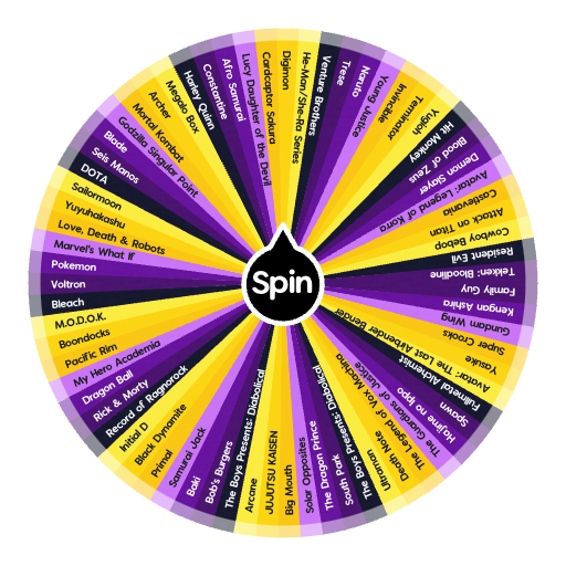 Last Anime Standing is the Anime You Belong In  Spin the Wheel  Random  Picker