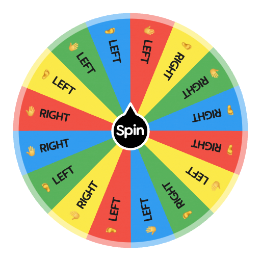 🦶🤚Twister🤚🦶 | Spin the Wheel - Random Picker