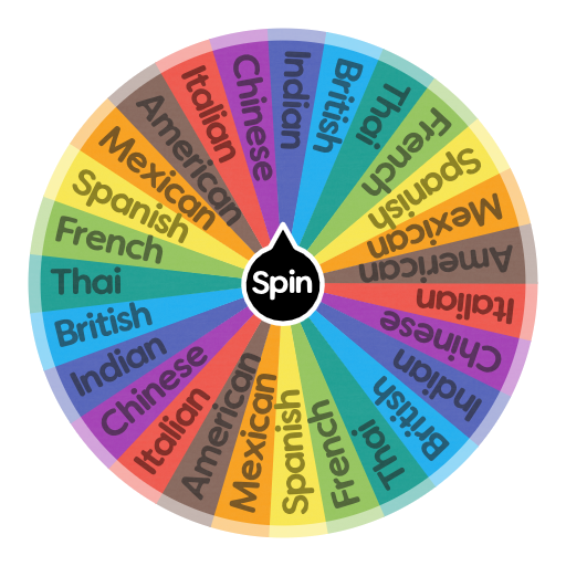 Whats Your Favorite Food ?  Spin the Wheel - Random Picker