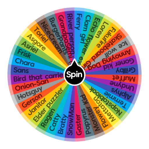 Sans Au's Pick  Spin the Wheel - Random Picker