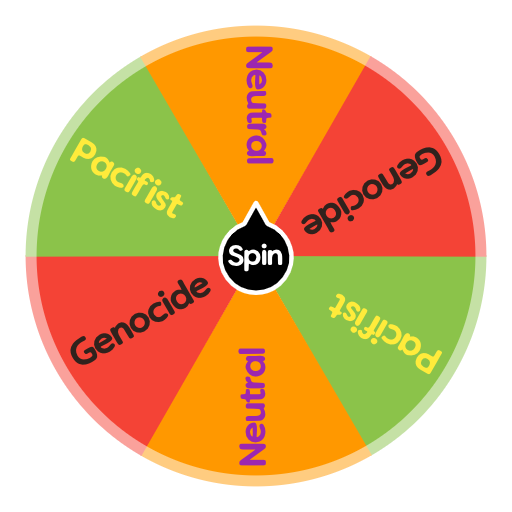 Undertale Characters - ❤  Spin the Wheel - Random Picker