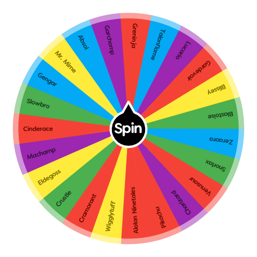 Unite Pokemon | Spin the Wheel - Random Picker