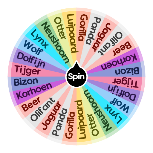 Animals Spin the Wheel Random Picker