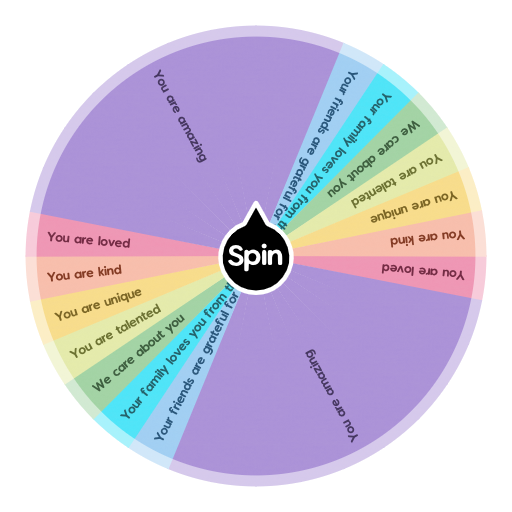 You are... Spin The Wheel App
