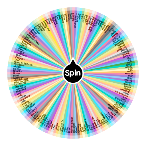 reward Wind About setting Updated Renata) League of Legends Champion Picker (all 148) | Spin The  Wheel App