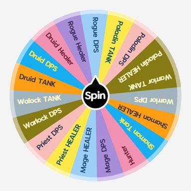 WoW Classic Class to Play | Spin the Wheel - Random Picker
